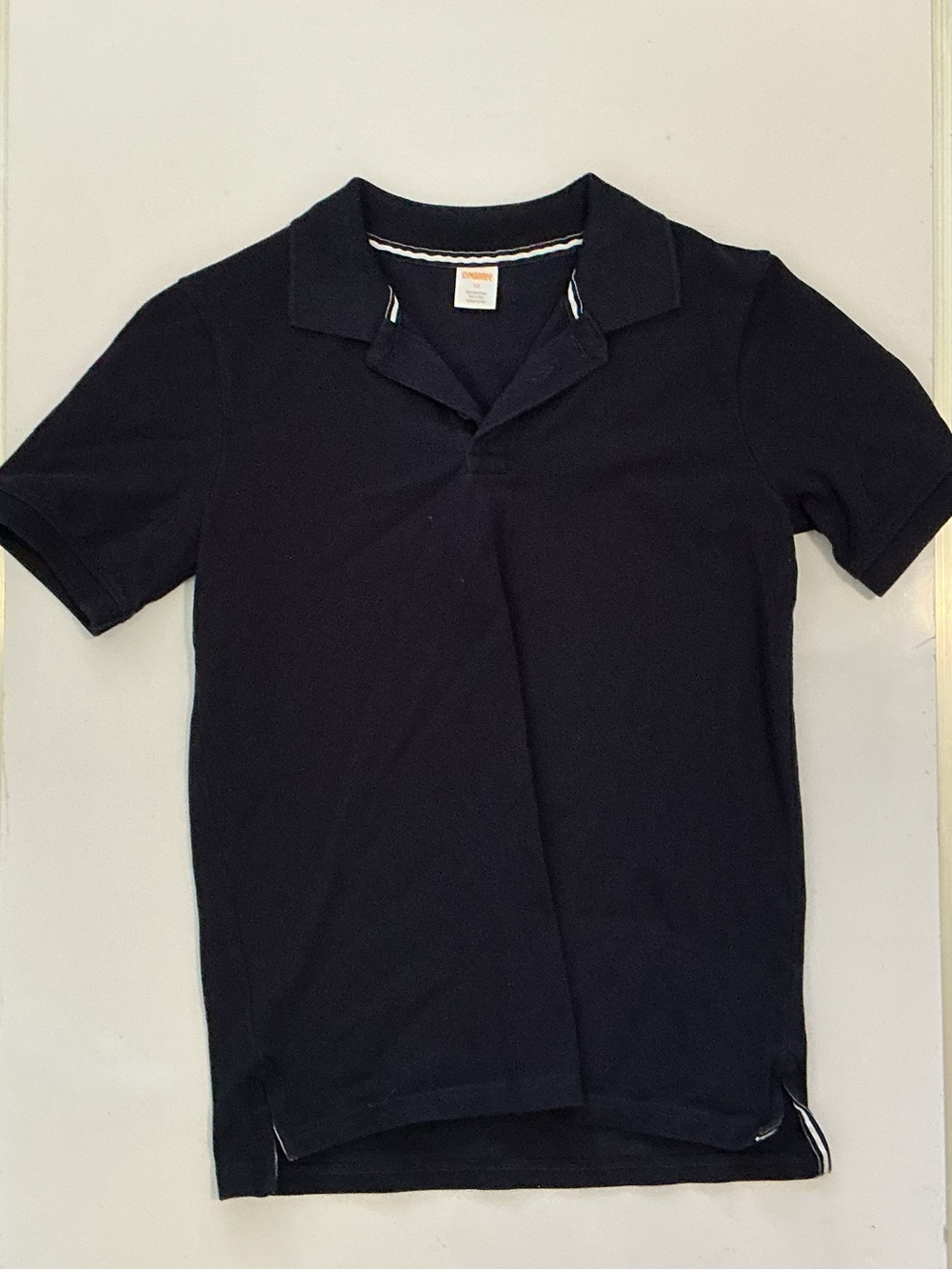 Gymboree Boys Navy Blue Short-Sleeve Uniform Polo Shirt Size 10 NWOT